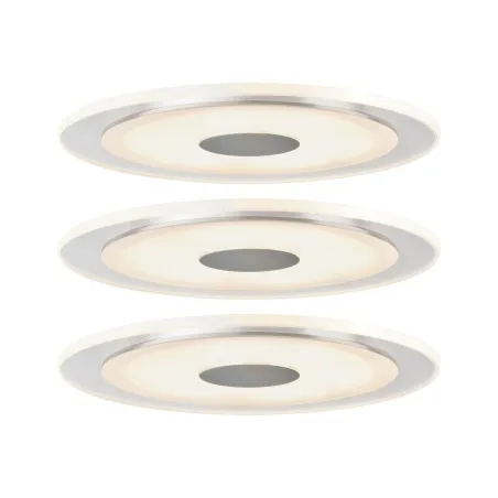 Prem. enc. Whirl rond dim. LED 3x6W 18VA 350mA 150mm alu brossé/sat...