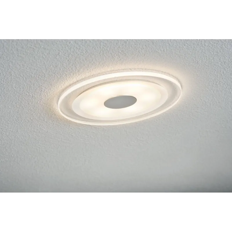 Prem. enc. Whirl rond dim. LED 3x6W 18VA 350mA 150mm alu brossé/sat...
