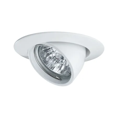 Premium Encastr. basculant max.50W 12V GU5,3 51mm Blanc/Alu Zinc - ...