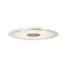 Premium kit enc LED Whirl rond 3x6W 18VA 150mm Alu tourné/satin Alu...