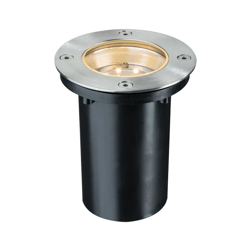 Special Enc kit sol rond LED 1,2W 2700K 230V 110mm acier/métal - Pa...