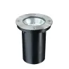 Special Enc kit sol rond LED 1,2W 2700K 230V 110mm acier/métal - Pa...