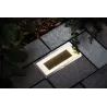 Special Enc kit solaire sol Box IP67 LED 1x0,6W 200x100mm clair aci...