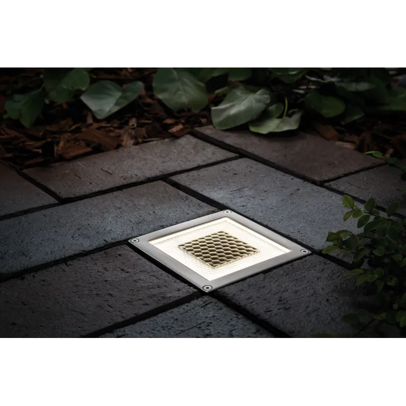 Special Enc kit solaire sol Cube IP67 LE D 1x0,24W 100x100mm clair ...