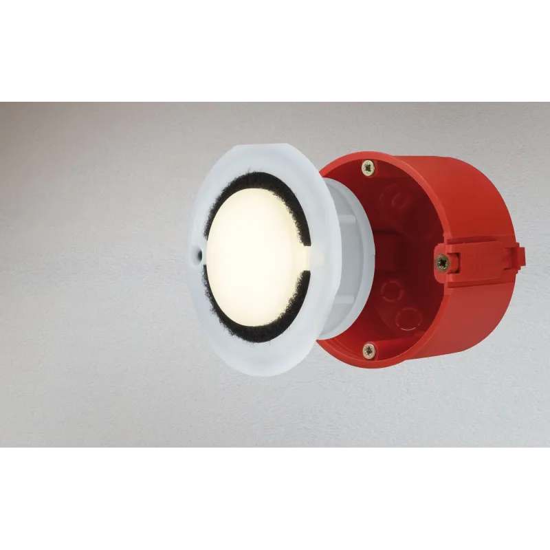 Special kit enc LED IP65 1,4W 3000K 230V 76mm opale - Pas cher