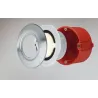Special kit enc LED IP65 1,4W 3000K 230V 76mm opale - Pas cher