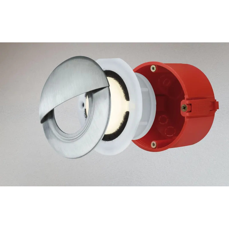 Special kit enc LED IP65 1,4W 3000K 230V 76mm opale - Pas cher