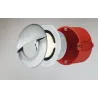 Special kit enc LED IP65 1,4W 3000K 230V 76mm opale - Pas cher