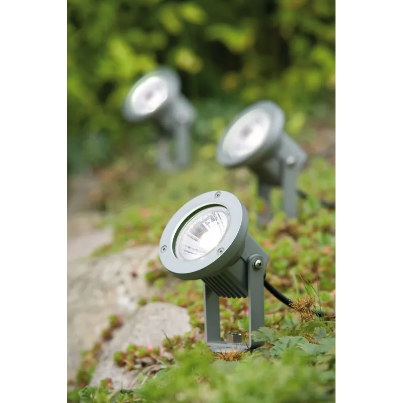 Special Line spot Jardin IP65 max. 1x28W 230V GU10 alu - Pas cher