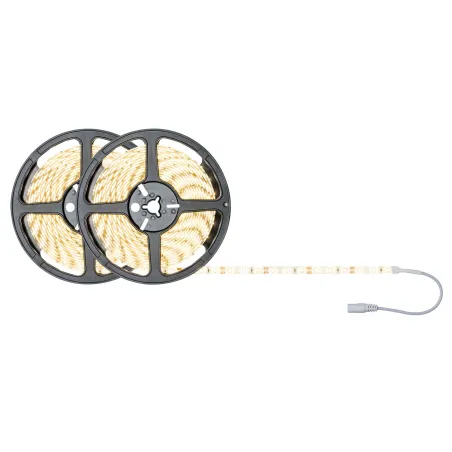 FN Kit ruban SimpLED 10 m blanc chaud 22 W 230/12 V DC blanc métal ...