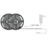 FN Kit ruban SimpLED 10m blc lum jour 22W 230/12V DC blanc métal pl...