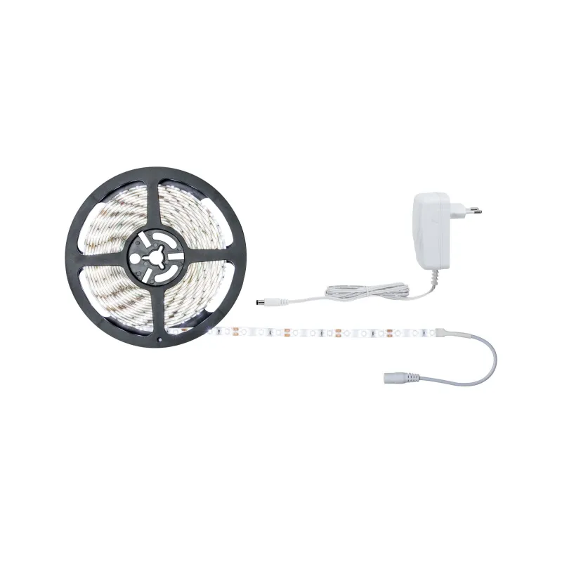 FN Kit ruban SimpLED 5 m blc lum du jour 17 W 230/12 V DC blanc mét...