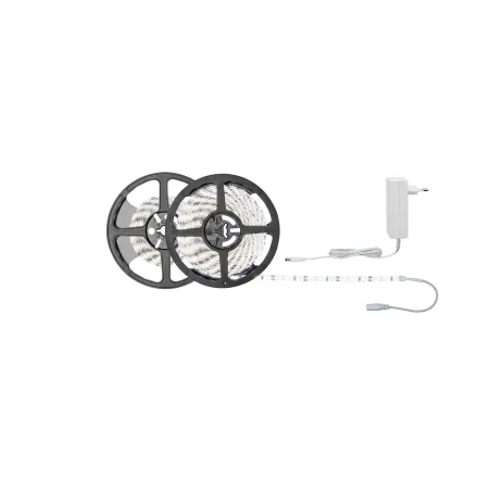 FN Kit ruban SimpLED 7,5 m blc lum jour 20 W 230/12 V DC blanc méta...
