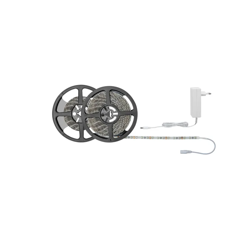 FN Kit ruban SimpLED 7,5 m blc lum jour 20 W 230/12 V DC blanc méta...