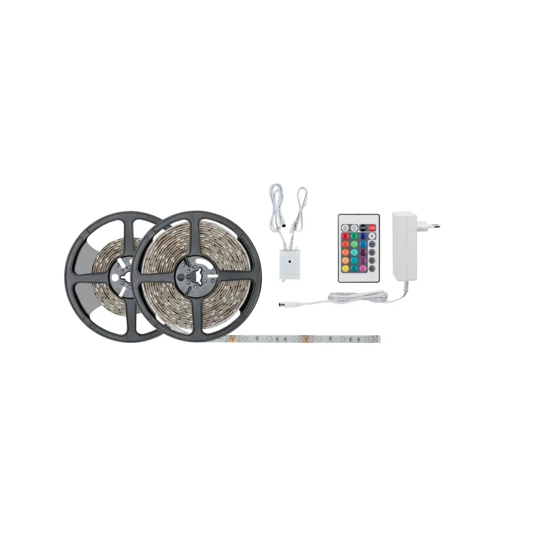 FN Kit ruban SimpLED 7,5 m RGB 26 W 230/12 V DC blanc métal plast -...