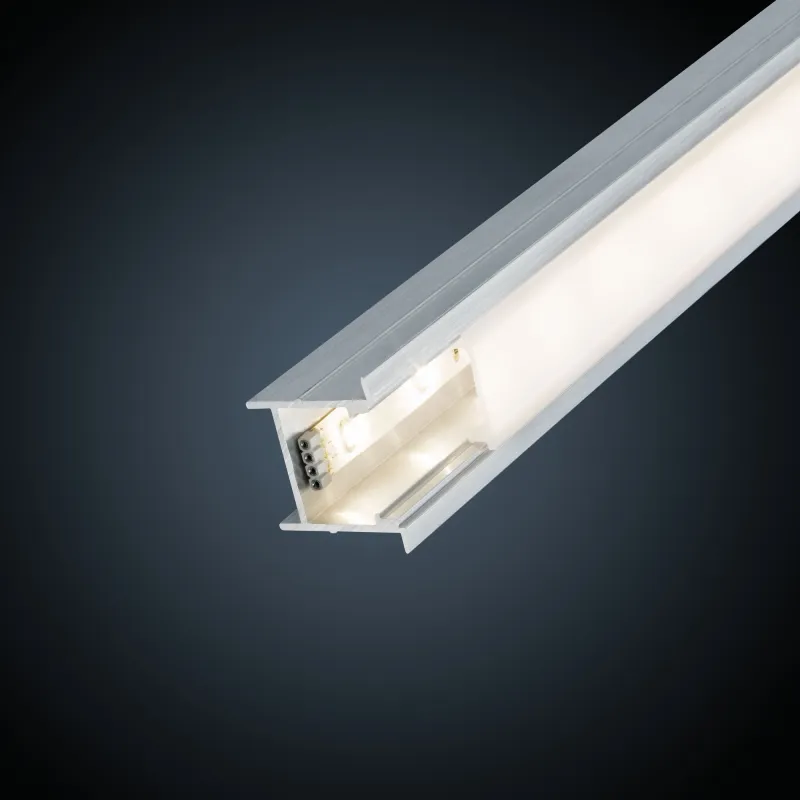 Fonction Deep Profil diffuseur 200 cm Alu anodisé/satin alu/plastiq...