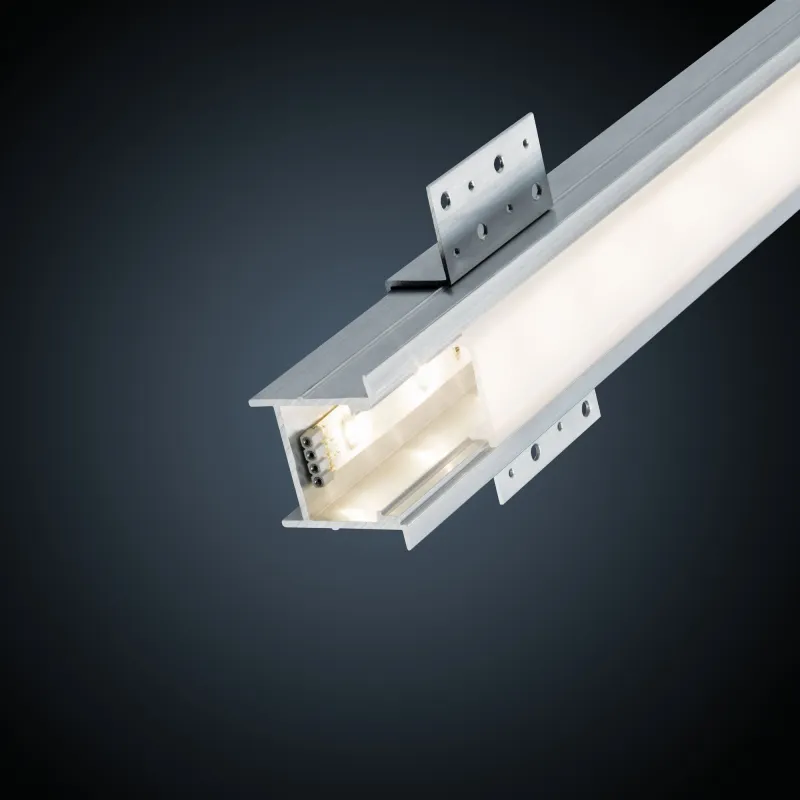 Fonction Deep Profil diffuseur 200 cm Alu anodisé/satin alu/plastiq...