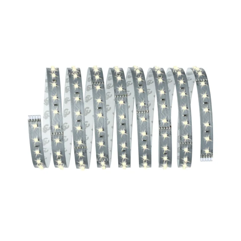 Function MaxLED 500 ruban 2,5 m Blanc chaud 17,5 W 24 V Argent - Pa...