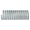 Function MaxLED 500 set base 5m blanc chaud 33W 230/24V 75VA argent...