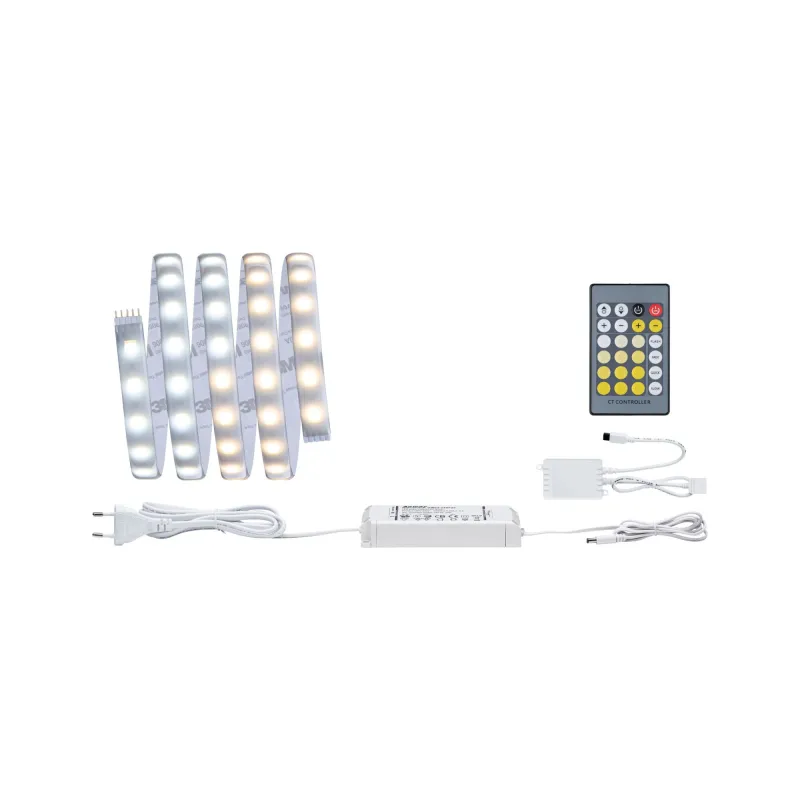MaxLED Tunable White kit de base avec revêtement 1,5m 10W Avec modulation par lumière blanche