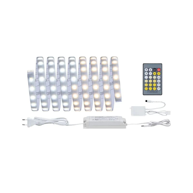 fonction MaxLED kit de base 3 m tunable White 20W 230/24V 36VA argent plastique