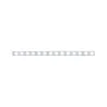 fonction MaxLED ruban 1 m tunable White 7 W 24 V argent plastique