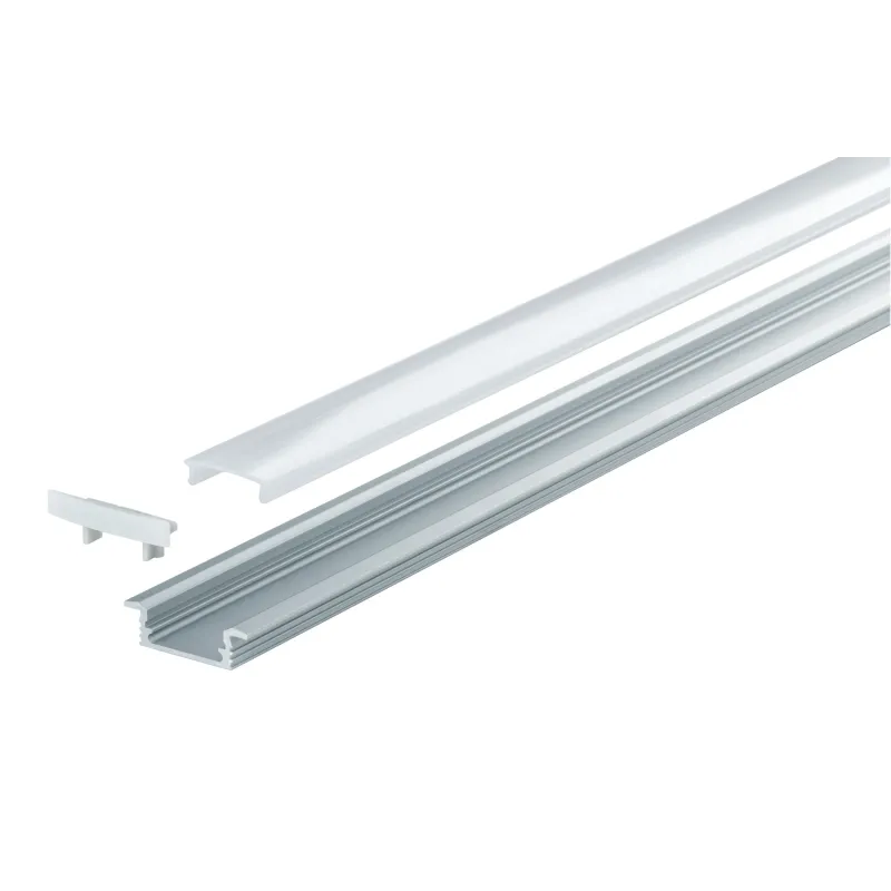 Function Floor Profil avec diffuseur 200cm alu epoxy/satin alu/synt...