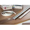 Function Floor Profil avec diffuseur 200cm alu epoxy/satin alu/synt...