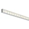 Function Square Profilé Diffuseur 200 cm Alu anodisé Satin Alu plas...