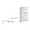 Kit de base YourLED ECO 3m blanc chaud 6,8W 230V/12V blanc PVC - Pa...
