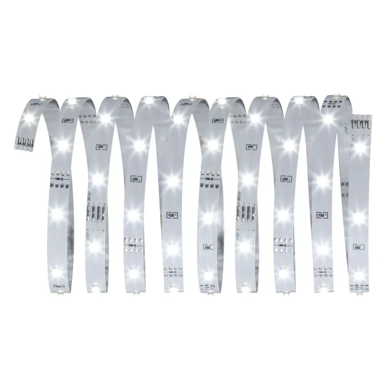 Kit de base YourLED ECO, 3m blanc neutre 6,8W 230/12V Alu PVC - Pas...
