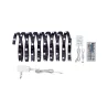 Kit de base YourLED ECO, 3m RGB 14,5W 230/12V 24VA noir PVC