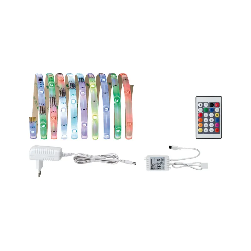 Kit ruban LED Function Digital 3m RGB 9,6W 230/12V 18VA blanc plast...