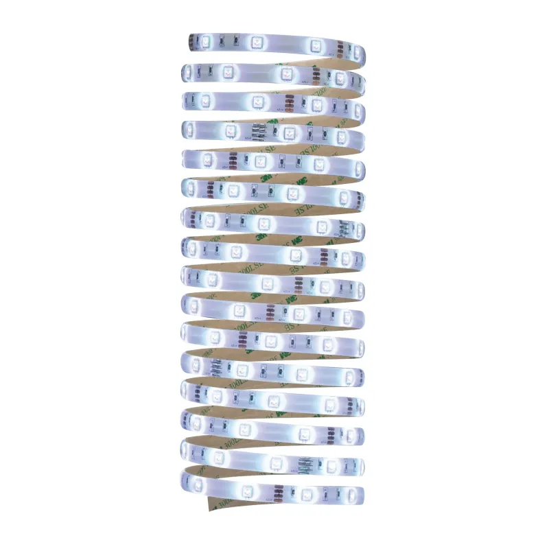 Kit ruban LED SmartHome BLE Flaex 5m RGB 18W 230/12V Blanc Plastiqu...