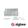 Kit ruban LED SmartHome ZB Reflex 3 m RGBW 20W 230/24V blanc/plasti...