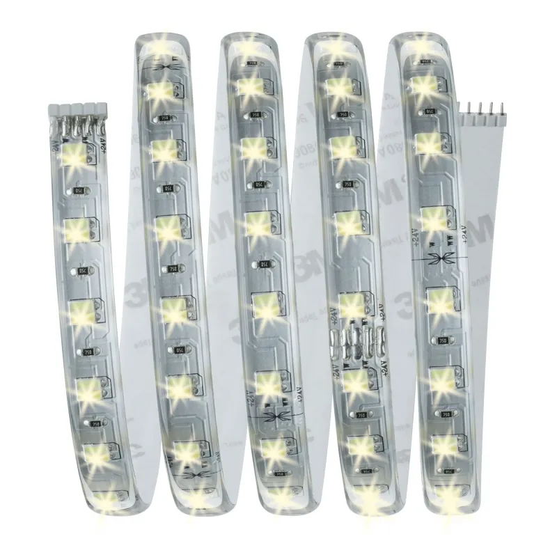 Kit ruban LED SmartHome ZB Reflex 3 m RGBW 20W 230/24V blanc/plasti...