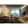 Kit ruban LED SmartHome ZB Reflex 3 m RGBW 20W 230/24V blanc/plasti...
