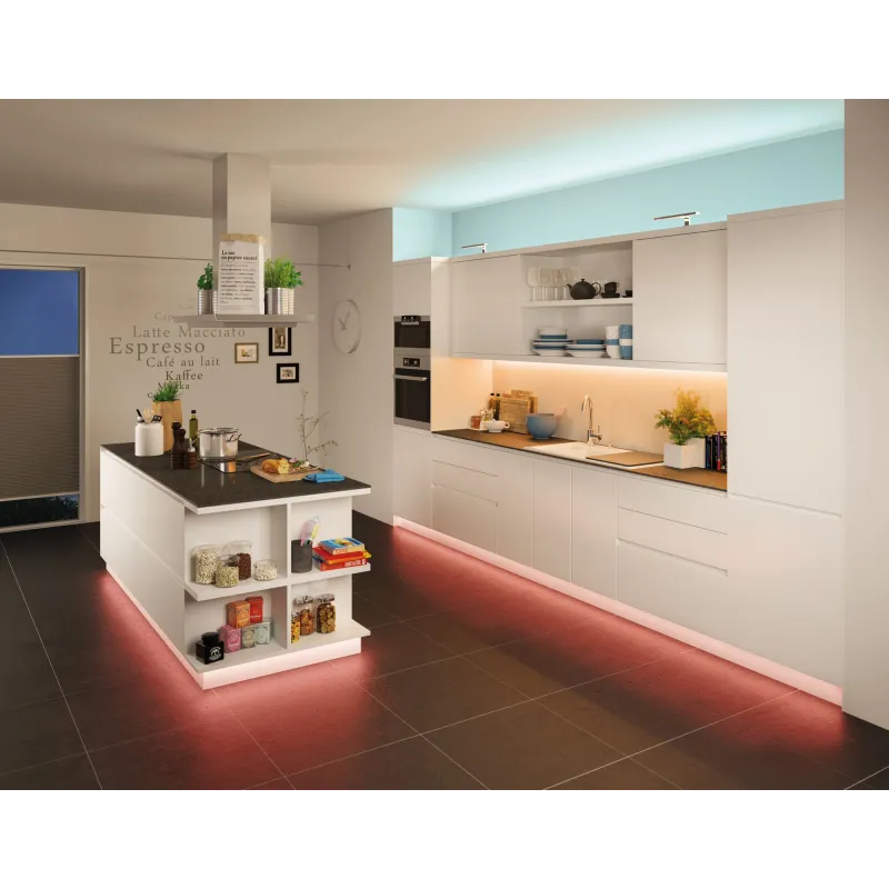Kit ruban LED SmartHome ZB Reflex 3 m RGBW 20W 230/24V blanc/plastique