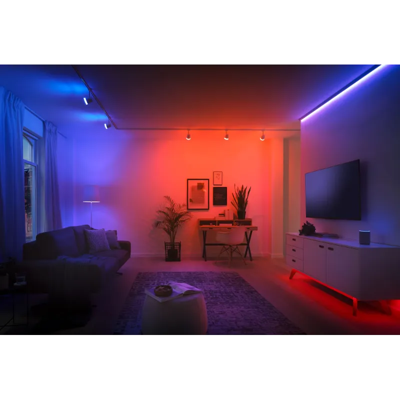 Kit ruban LED SmartHome ZB Reflex 3 m RGBW 20W 230/24V blanc/plastique