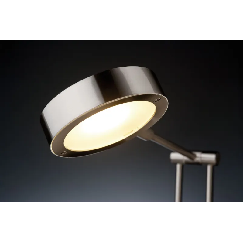 Table&Desk Zed LED lampe de bureau 6,7W acier br 230/12V métal - Pa...