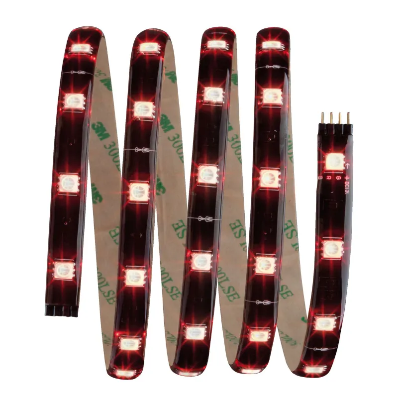 YourLED Stripe Kit de base 1,5m RGB 10W 230/12V 18VA noir plastique