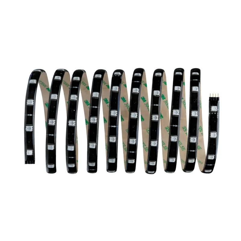 YourLED Stripe Kit de base 3m RGB 17,8W 230/12V 24VA noir plastique