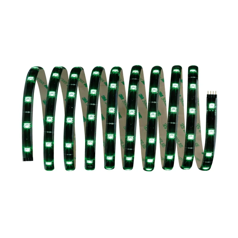 YourLED Stripe Kit de base 3m RGB 17,8W 230/12V 24VA noir plastique