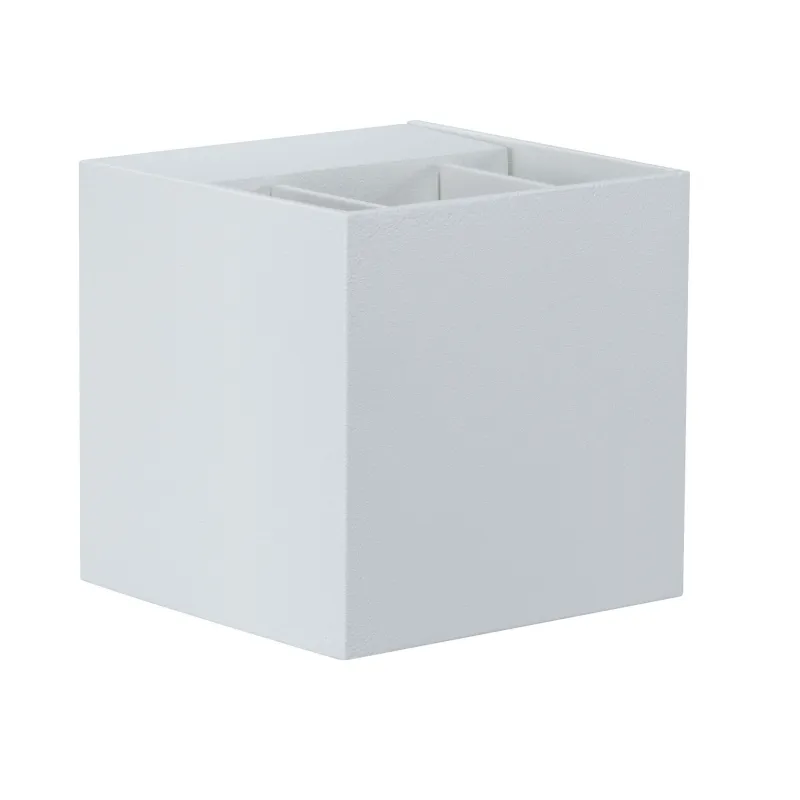 Kit Spot en saillie spécial Cybo LED 2x3W 230 V IP65 carré 80x80 mm...
