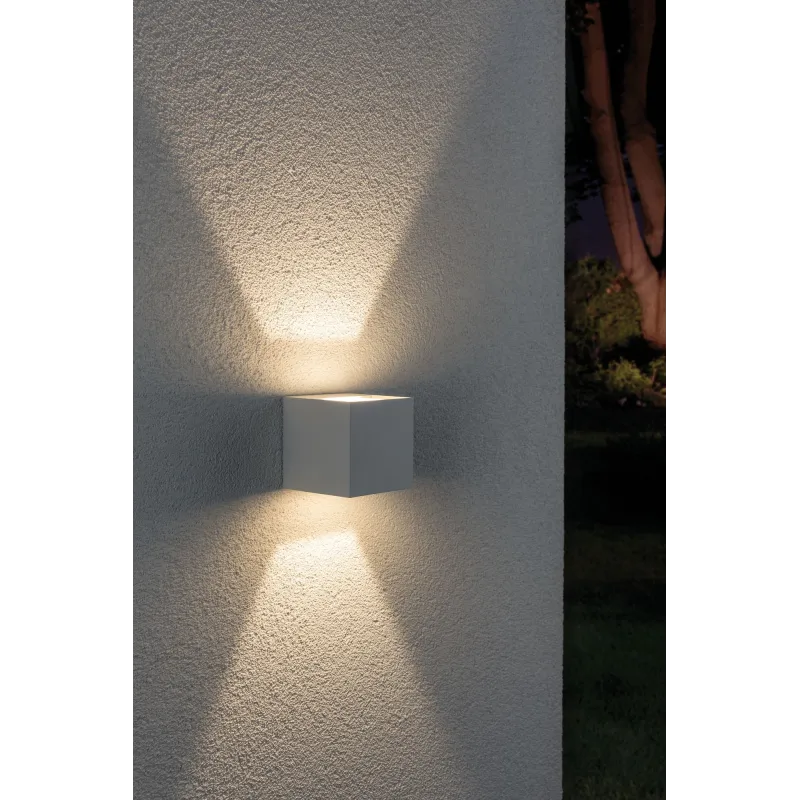 Kit Spot en saillie spécial Cybo LED 2x3W 230 V IP65 carré 80x80 mm...