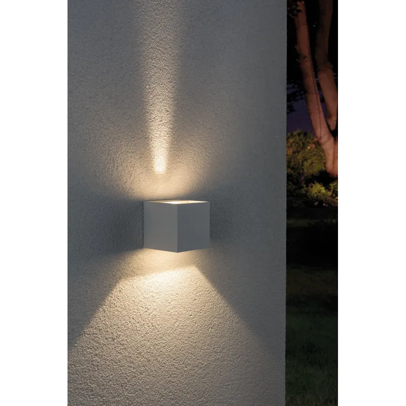 Kit Spot en saillie spécial Cybo LED 2x3W 230 V IP65 carré 80x80 mm...