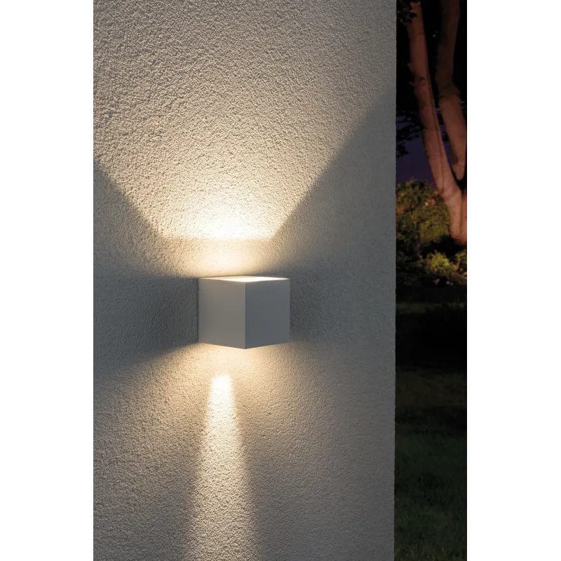 Kit Spot en saillie spécial Cybo LED 2x3W 230 V IP65 carré 80x80 mm...