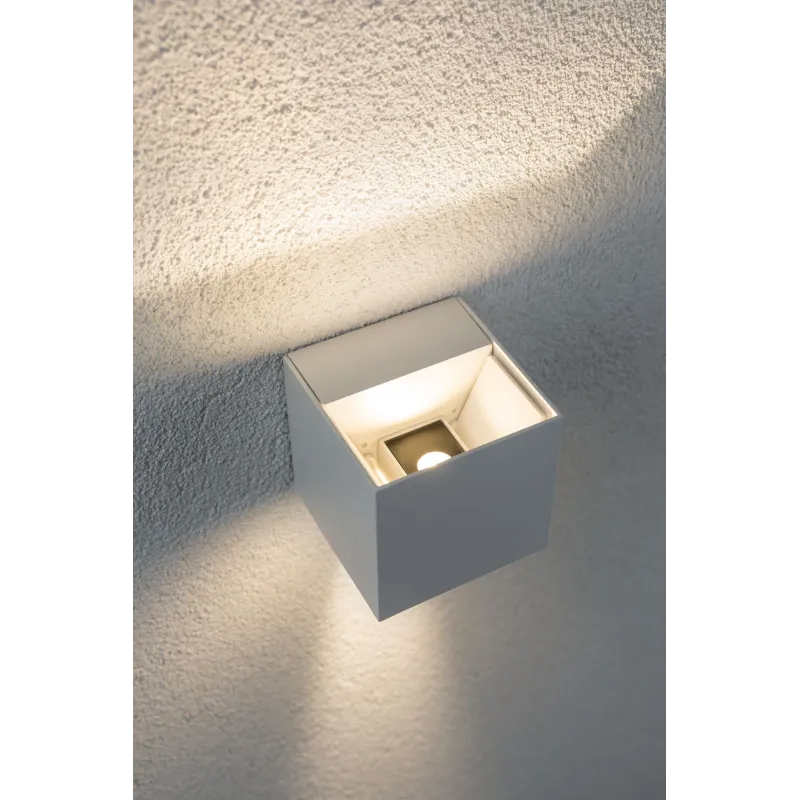 Kit Spot en saillie spécial Cybo LED 2x3W 230 V IP65 carré 80x80 mm...