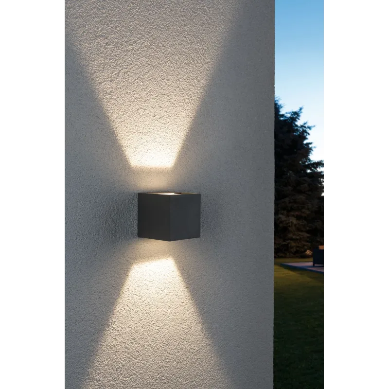 Kit Spot en saillie spécial Cybo LED 2x3W 230 V IP65 carré 80x80 mm...