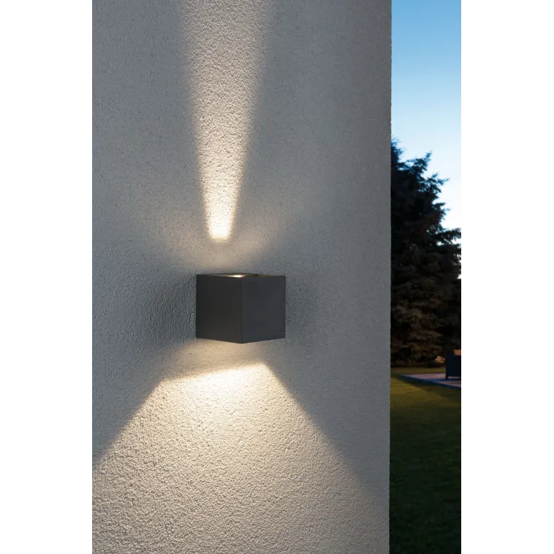 Kit Spot en saillie spécial Cybo LED 2x3W 230 V IP65 carré 80x80 mm...